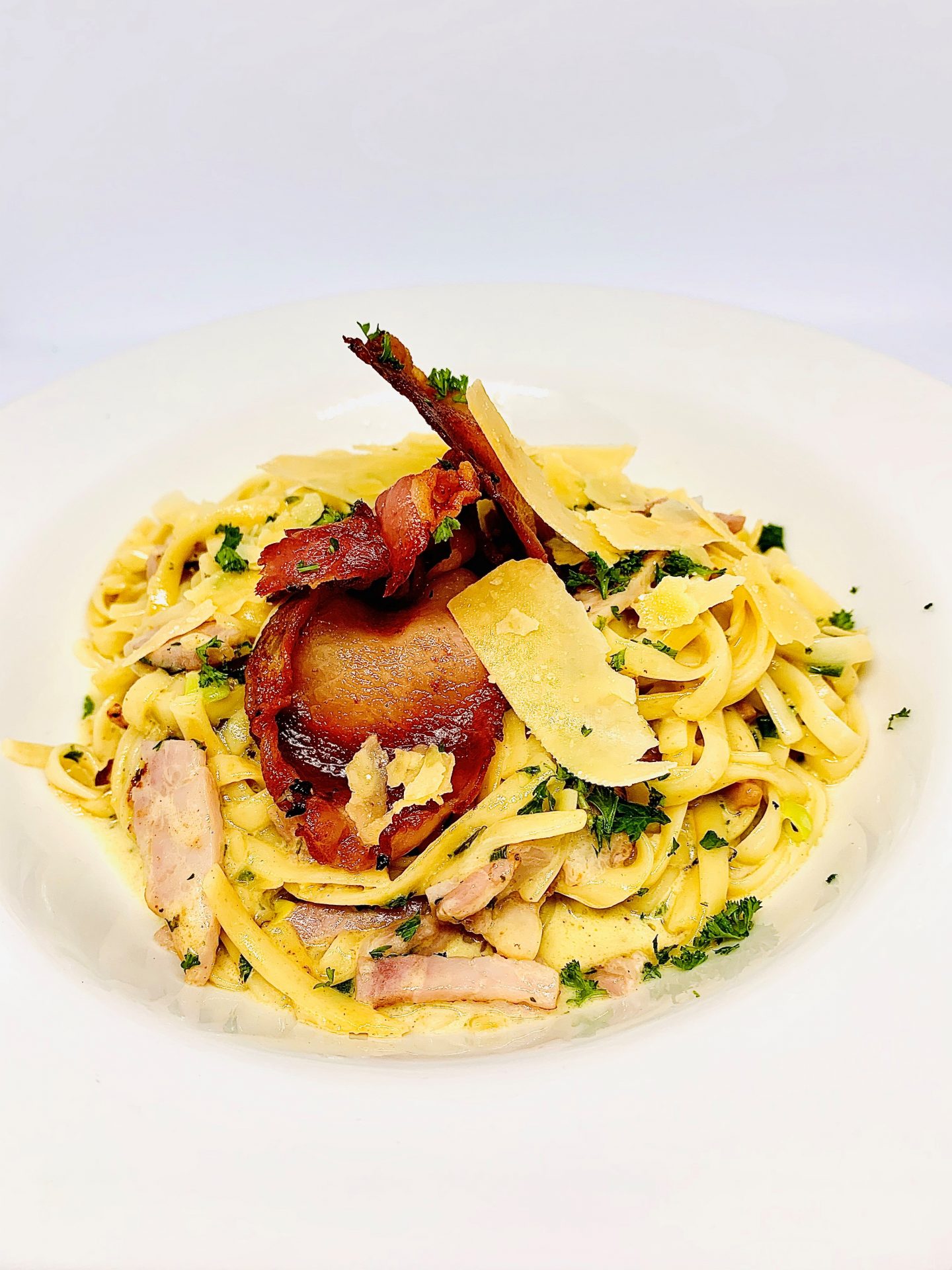 Linguine Carbonara • Box Hill Golf Club